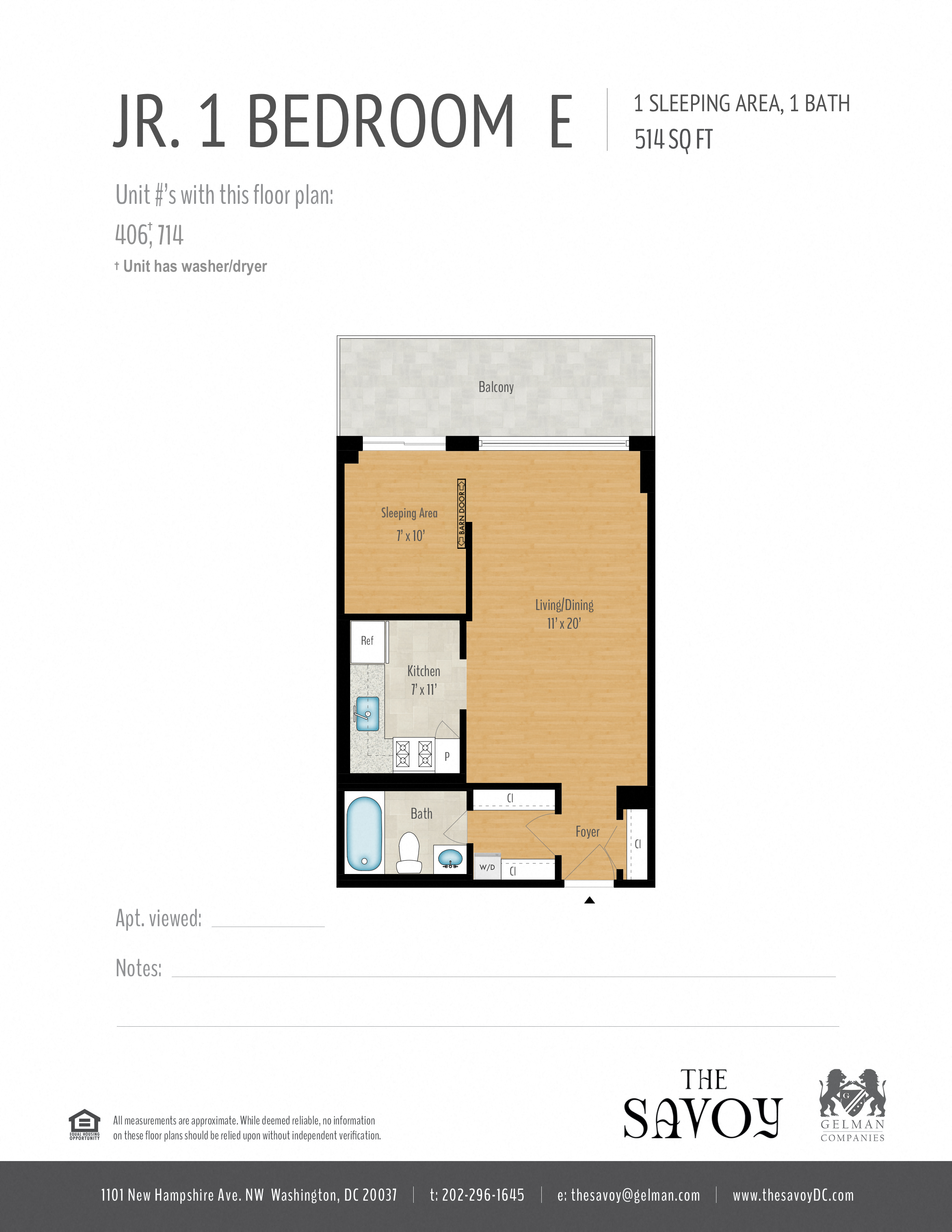 Junior 1 Bedroom Image